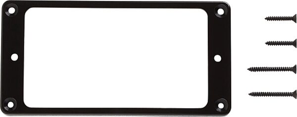 Gibson Humbucker Pickup Mounting Rings, Black, Neck, Action Position Back