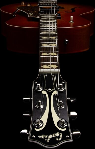 Godin 5th Avenue Jumbo HB Archtop Electric Guitar, Action Position Back