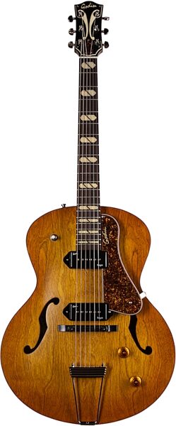Godin 5th Avenue Jumbo P-90 Archtop Electric Guitar, Action Position Back
