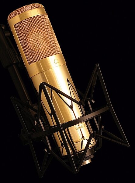 MXL Gold 35 Large-Diaphragm Condenser Microphone, Shockmount