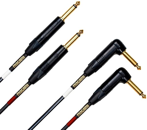Mogami Gold Stereo Keys Cable with Right Angle Ends, 10 foot, Main