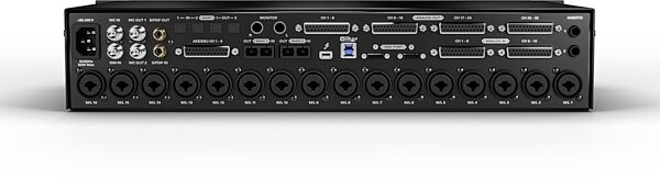 Antelope Audio Goliath HD Gen 3 Thunderbolt and USB 3.0 Audio Interface with Edge Duo Mic, Main Back