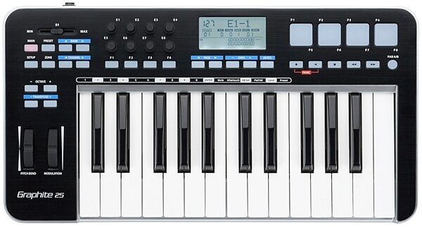 Samson Graphite 25 USB MIDI Keyboard Controller, 25-Key, Main
