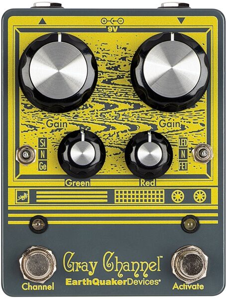 EarthQuaker Devices Gray Channel Dynamic Dirt Doubler Overdrive Pedal, Main