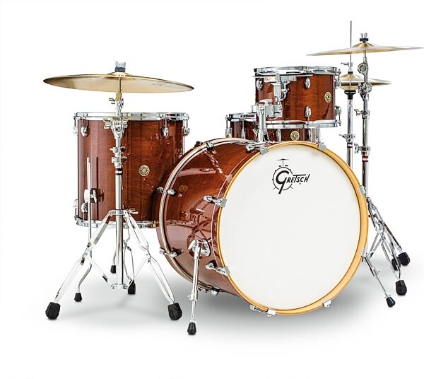 Gretsch CM1E824S Catalina Maple Drum Shell Kit, 4-Piece, Action Position Back