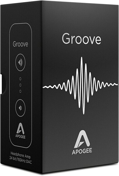 Apogee Groove USB DAC and Headphone Amp, New, Boxshot Front