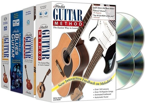 eMedia Guitar Collection 4 Volume Bundle Software, Main