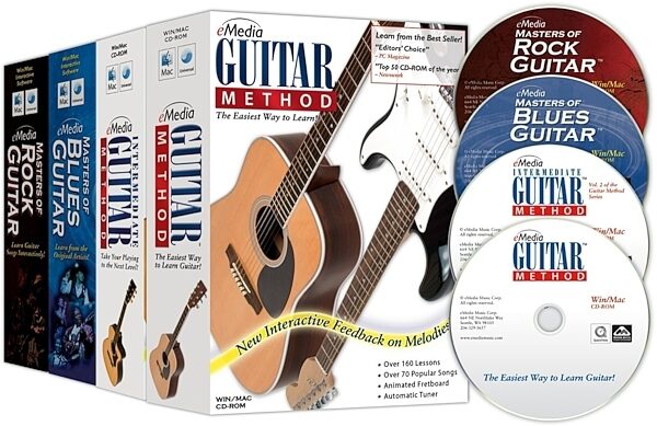 eMedia Guitar Collection 2014 Edition 4 Video Set, Main