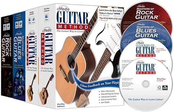eMedia Guitar Collection 4-Volume Set, Main