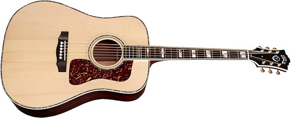 Guild GSR D-55 70th Anniversary Limited Edition Acoustic Guitar (with Case), Natural, Action Position Back