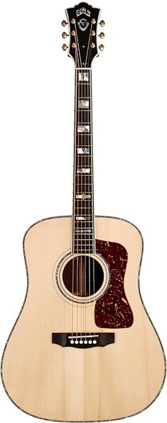 Guild GSR D-55 70th Anniversary Limited Edition Acoustic Guitar (with Case), Natural, Action Position Back