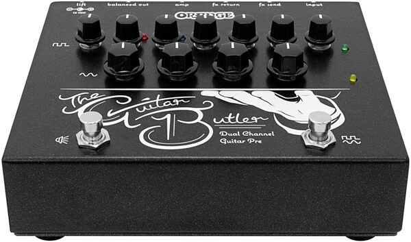 Orange Guitar Butler Dual Channel Guitar Preamp Pedal, New, view