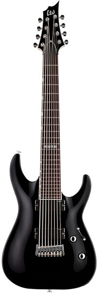 ESP LTD H-208 Electric Guitar, 8-String, Black