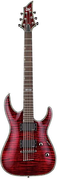 ESP LTD H-351NT Electric Guitar, See Thru Black Cherry