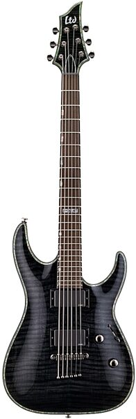 ESP LTD H-351NT Electric Guitar, See Thru Black