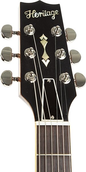 Heritage Custom Core H-150 Plain Top Electric Guitar, Gold Top, Action Position Back