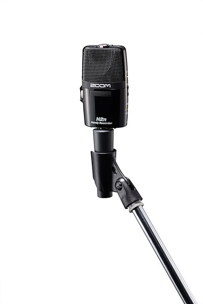 Zoom H2n Handheld Digital Recorder, New, On a Mic Stand