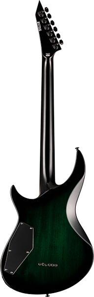 ESP LTD H3-1000 Electric Guitar, Black Turquoise Burst, Action Position Back