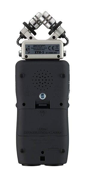 Zoom H5 Handheld Digital Recorder, New, Rear