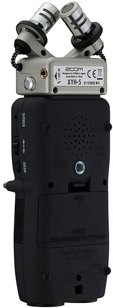Zoom H5 Handheld Digital Recorder, New, Angle - Rear