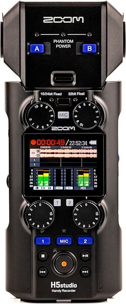 Zoom H5studio Handy Recorder, New, Action Position Back