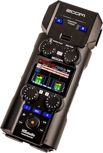 Zoom H5studio Handy Recorder, New, Action Position Back