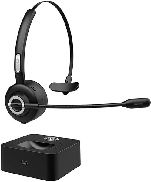 MEE Audio H6D ClearSpeak Bluetooth Headset Microphone, Action Position Back