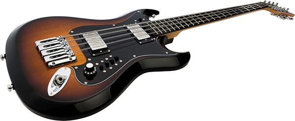 Hagstrom Retroscape H8 Electric Bass, 8-String, Action Position Back