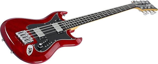 Hagstrom Retroscape H8 Electric Bass, 8-String, Action Position Back