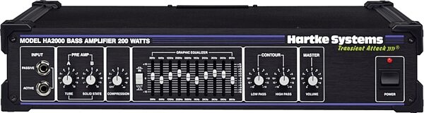 Hartke Model 2000 Bass Amplifier Head, Main