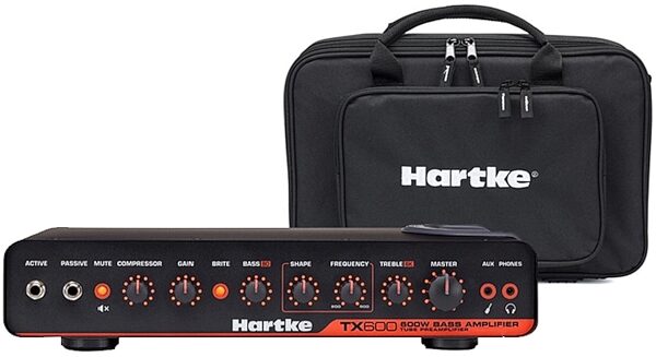 Hartke TX600 Bass Amplifier Head (600 Watts), hartke