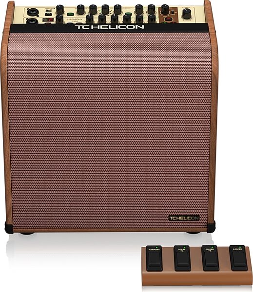 TC-Helicon Harmony V100 Acoustic Guitar Amplifier (100 Watts), Action Position Back