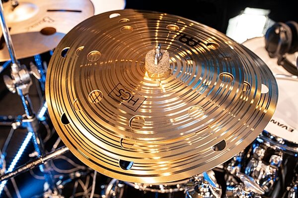 Meinl HCS Smack Stack Cymbal Pack (10"/12"/14"), 10 inch, 12 inch, 14 inch, Action Position Back