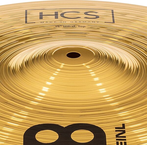 Meinl HCS Hi-Hat Cymbals, 15 inch, Action Position Back