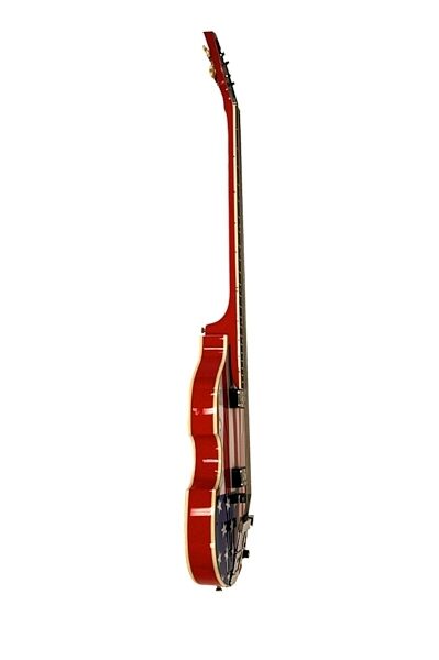 Hofner HCT5001 USA Flag Violin Electric Bass, Right