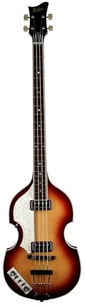 Hofner HCT5001L CT Series 4-String Electric Bass, Left-Handed (with Case), Main