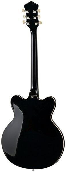Hofner HCT-VTH Verythin CT Electric Guitar (with Case), Black - Back
