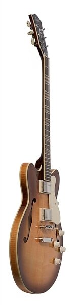Hofner HCT-VTH Verythin CT Electric Guitar (with Case), Light Sunburst Right Angle