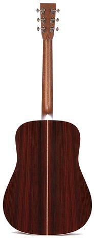 Martin HD28V Acoustic Guitar (with Case), Back