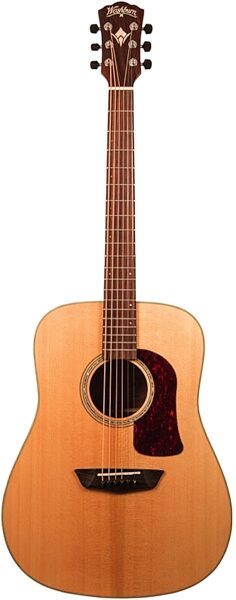 Washburn Heritage 100 Series HD100SWK Dreadnought Acoustic Guitar (with Case), Main
