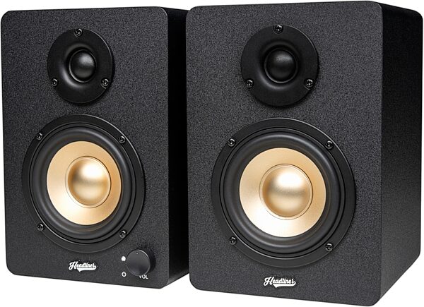 Headliner HD3 Studio Monitors, Action Position Back