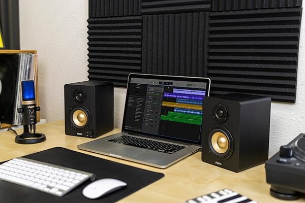 Headliner HD3 Studio Monitors, Action Position Back