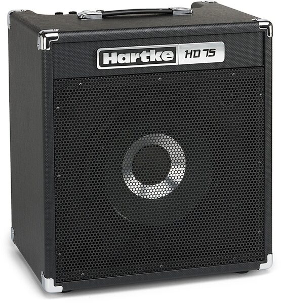 Hartke HD75 HyDrive Bass Combo Amplifier (75 Watts, 1x12"), New, Angle