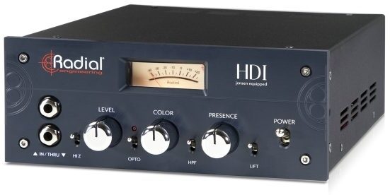 Radial HDI Studio-Grade Direct Box, Blemished, Action Position Back