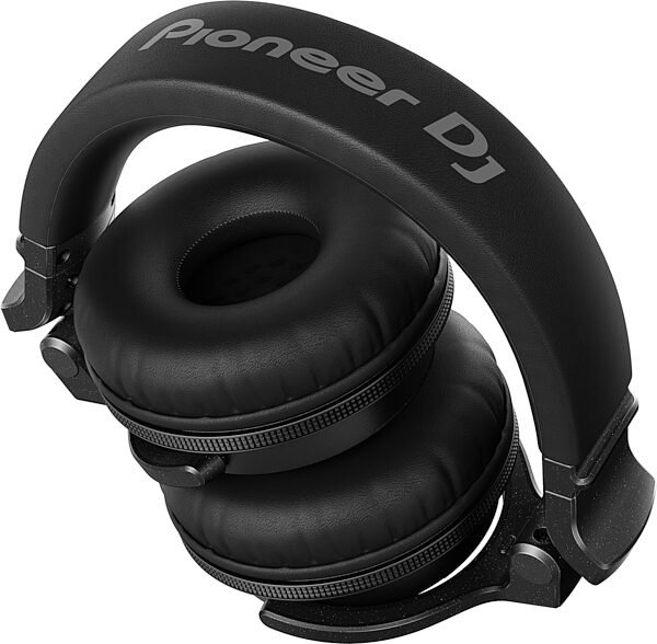 Pioneer DJ HDJ-CUE1BT Wireless Bluetooth DJ Headphones, Black, Action Position Back