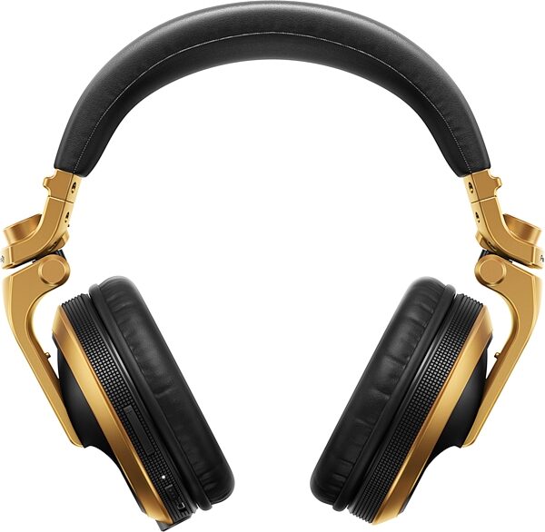 Pioneer DJ HDJ-X5BT Wireless Bluetooth DJ Headphones, Gold, Scratch and Dent, Action Position Back