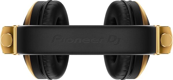 Pioneer DJ HDJ-X5BT Wireless Bluetooth DJ Headphones, Gold, Scratch and Dent, Action Position Back