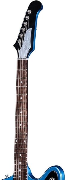 Gibson 2017 HP Firebird Studio Electric Guitar (with Gig Bag), Pelham Blue Headstock