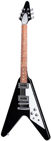 Gibson 2017 HP Flying V Electric Guitar (with Case), Ebony