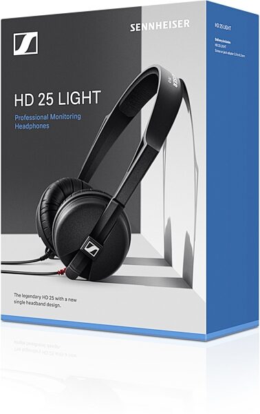 Sennheiser HD 25 Light On-Ear Closed-Back Headphones, New, Box